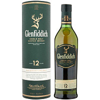 Виски Glenfiddich 12 Years Old Single Malt Speyside in tube 0,75 л фото