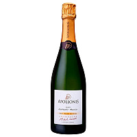 Вино игристое Белое Брют Michel Loriot Apollonis Cuvee Authentic Meunier Blanc de Noirs Brut Champagne 0,75 л фото