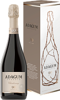 Вино игристое Белое Брют Adagum Reserve Chardonnay in gift box 2024 0,75 л фото