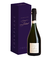 Шампанское Nathalie Falmet Le Val Cornet Brut Champagne in gift box 2017 0,75 л фото