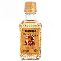 Текила Hacienda La Capilla Gold 0,05 л фото