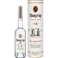 Дистиллят Polugar № 1 Rye & Wheat в тубе 0,5 л фото