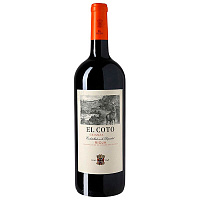 Вино Красное Сухое El Coto Crianza Rioja 2018 1,5 л фото