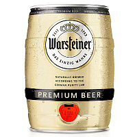 Пиво Светлое Warsteiner Premium Beer in can 5 л фото