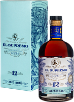 Ром El Supremo 12 YO in gift box 0,7 л фото