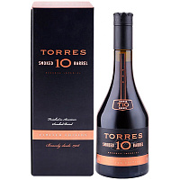 Бренди Torres 10 Smoked Barrel 0,7 л фото