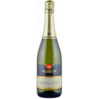 Вино игристое Белое Сладкое Filipetti Moscato Dolce 0,75 л фото