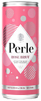 Вино игристое Розовое Брют La Petite Perle Rose Brut 2022 0,25 л фото