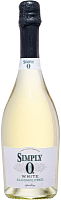 Вино игристое Белое Сладкое Simply 0 White Alcoholfree 0,75 л фото