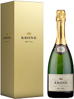Вино игристое Белое Полусухое Krone Night Nectar in gift box 2024 0,75 л фото