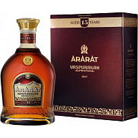 Коньяк Ararat Vaspurakan 15 years old in gift box 0,5 л фото