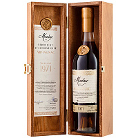 Арманьяк Monluc in wooden box 1971 0,7 л фото