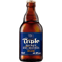 Пиво Тёмное Triple Secret des Moins Brune 0,33 л фото