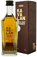 Виски Kavalan Single Malt in gift box 0,05 л фото