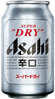 Пиво Светлое Asahi Super Dry in can 0,33 л фото