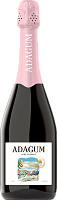 Вино игристое Розовое Брют Adagum Brut Rose 2024 0,75 л фото