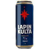 Пиво Светлое Lapin Kulta in can 0,5 л фото