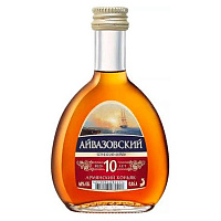 Коньяк Aivazovsky 10 Years Old 0,05 л фото