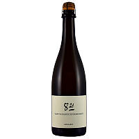 Вино игристое Белое Брют 8.21 Blanc de Blanc de Chardonnay Brut 2020 0,75 л фото