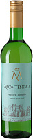 Вино Белое Полусухое Montenero Pinot Grigio Terre Siciliane 2023 0,75 л фото