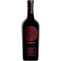 Вермут Красное 9 di Dante Inferno Rosso Vermouth di Torino 0,75 л фото