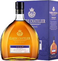 Коньяк Claude Chatelier VSOP in gift box 0,7 л фото