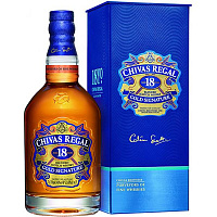 Виски Chivas Regal 18 years old in gift box 0,7 л фото