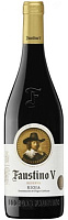 Вино Красное Сухое Faustino V Reserva Rioja 2019 0,75 л фото