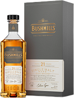 Виски Bushmills Single Malt 21 YO in gift box 0,7 л фото