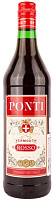 Вермут Красное Ponti Rosso 1 л фото