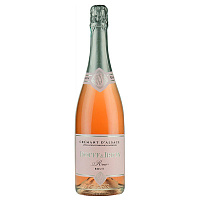 Вино игристое Розовое Брют Dopff & Irion Cremant d'Alsace Rose Brut 0,75 л фото