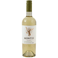 Вино Белое Сухое Montes Reserva Sauvignon Blanc Valle Central 2022 0,75 л фото