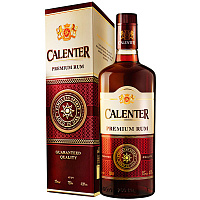 Ром Calenter Premium in gift box 0,75 л фото