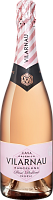 Вино игристое Розовое Брют Vilarnau Brut Reserva Rose Delicat Cava 0,75 л фото