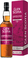 Виски Glen Scotia Ribera Del Duero Finish 9 YO in gift box 0,7 л фото