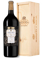 Вино Красное Сухое Marques de Riscal Gran Reserva in wooden box 2016 1,5 л фото