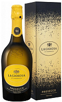 Вино игристое Белое Брют La Gioiosa Prosecco Treviso in gift box 0,75 л фото