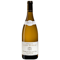 Вино Белое Сухое Domaine Louis Moreau Chablis Grand Cru Vaudesir 2018 0,75 л фото