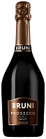 Вино игристое Белое Брют Bruni Prosecco Brut 2024 0,75 л фото