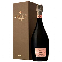 Вино игристое Розовое Экстра Брют AR Lenoble Terroirs Rose Champagne 2015 0,75 л фото
