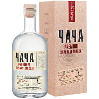 Чача Askaneli Premium Saperavi Muscat in gift box 0,5 л фото