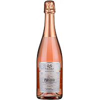 Вино игристое Розовое Сухое Fidora Tenuta Civranetta Prosecco Rose Brut Nature 2021 0,75 л фото