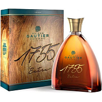 Коньяк Gautier 1755 Extra in gift box 0,7 л фото