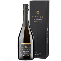 Вино игристое Белое Брют Agora Cuvee Pinot Grigio Chardonnay in gift box 2025 0,75 л фото