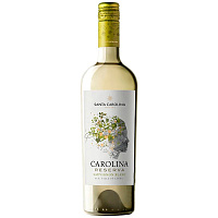 Вино Белое Сухое Santa Carolina Carolina Reserva Sauvignon Blanc Valle del Maule 2023 0,75 л фото