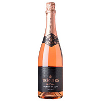 Вино игристое Розовое Брют Joseph Verdier Tresors de Loire Brut Rose Cremant de Loire 2018 0,75 л фото