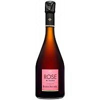 Вино игристое Розовое Брют de Barfontarc Rose de Saignee Champagne 0,75 л фото
