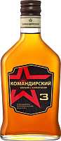 Коньяк Komandirskiy 3 Years Old 0,25 л фото