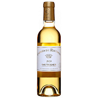 Вино Белое Сладкое Les Carmes de Rieussec Sauternes 2020 0,375 л фото