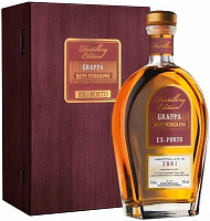 Граппа Bepi Tosolini Ex-Porto Barrique in wooden box 2001 0,7 л фото
